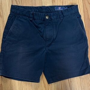 Vineyard Vines Dark Blue Men's Flat Front Shorts size 30 7 inch